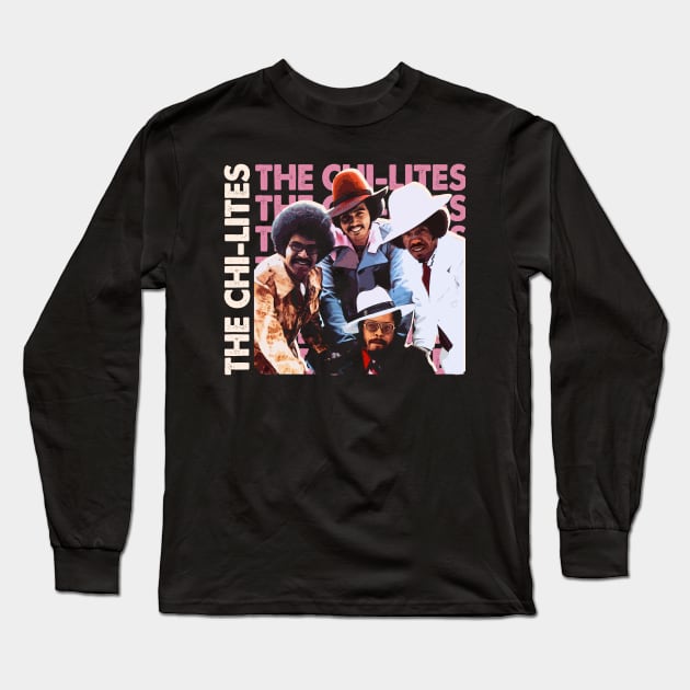 R&B Harmony Haven The Lites Band T-Shirts, Let the Music Speak Through Your Style Long Sleeve T-Shirt by Fantasy Forest